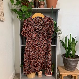 GENTLY USED floral Free People dress